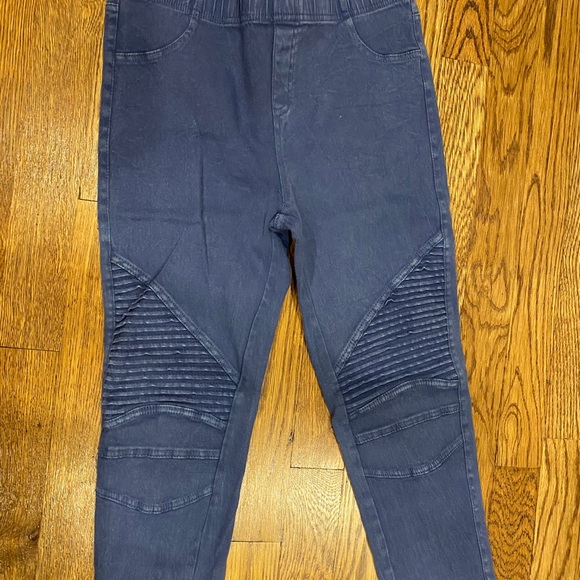 Zipper Moto Jeggings - Picture 3 of 5